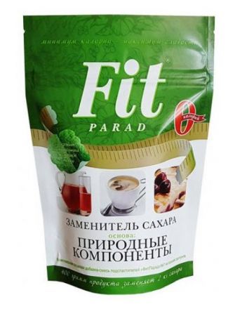 Заменитель сахара №7 на основе эритритола дойпак Fit Parad (400 г)