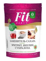 Заменитель сахара №6 на основе эритрита + инулин и сукралоза Fit Parad (250 г)