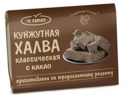 Халва кунжутная с какао Сокровища Сезама (290 г)