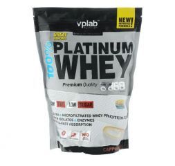 Протеин VpLab Platinum Whey, капучино (750 г)