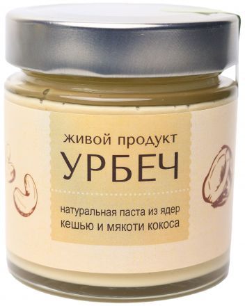 Урбеч из ядер кешью и мякоти кокоса Живой продукт (200 г)