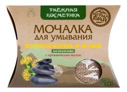 Мочалка для умывания &quot;С золотым корнем&quot; Алтын Бай (60 г)