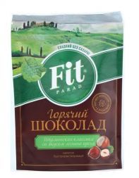 Горячий шоколад со вкусом лесных орехов Fit Parad (200 г)