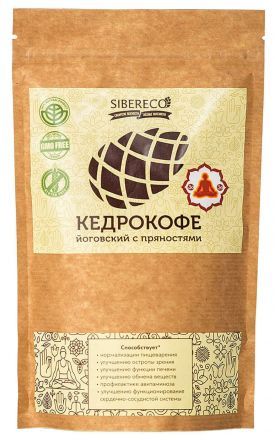 Кедрокофе Йоговский с пряностями Sibereco (250 г)