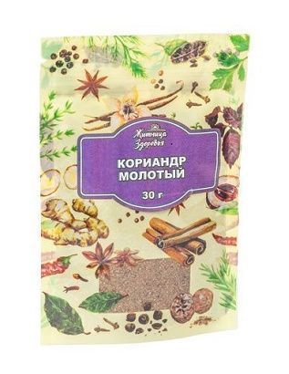 Кориандр молотый Житница Здоровья (30 г)