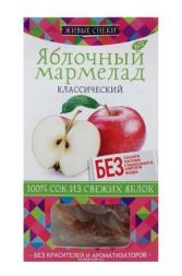 Мармелад Яблочный Живые снеки (90 г)