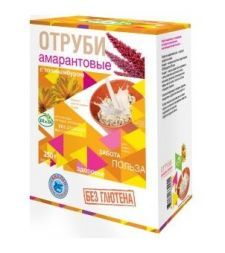 Отруби амарантовые безглютеновые с топинамбуром Di&amp;Di (250г)