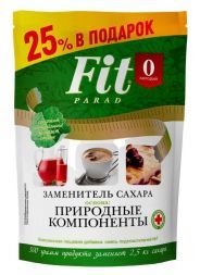 Заменитель сахара №7 на основе эритритола дойпак Fit Parad (500 г)