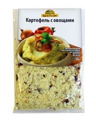 Картофель с овощами Здоровая еда (60 г)