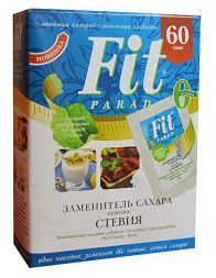 Заменитель сахара №14 на основе эритритола саше Fit Parad (60 шт)